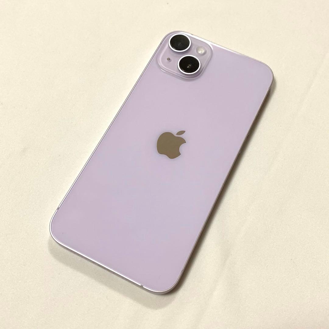 【SIMフリー】iPhone14 128GB パープル　ネットワーク制限なし