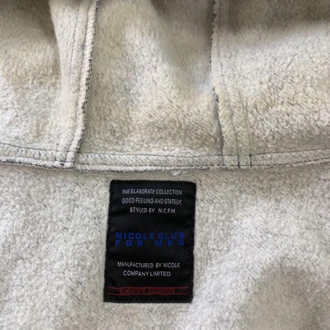 NICOLECLUBFORMENニコルジャケットライナー付き　ブラック　48