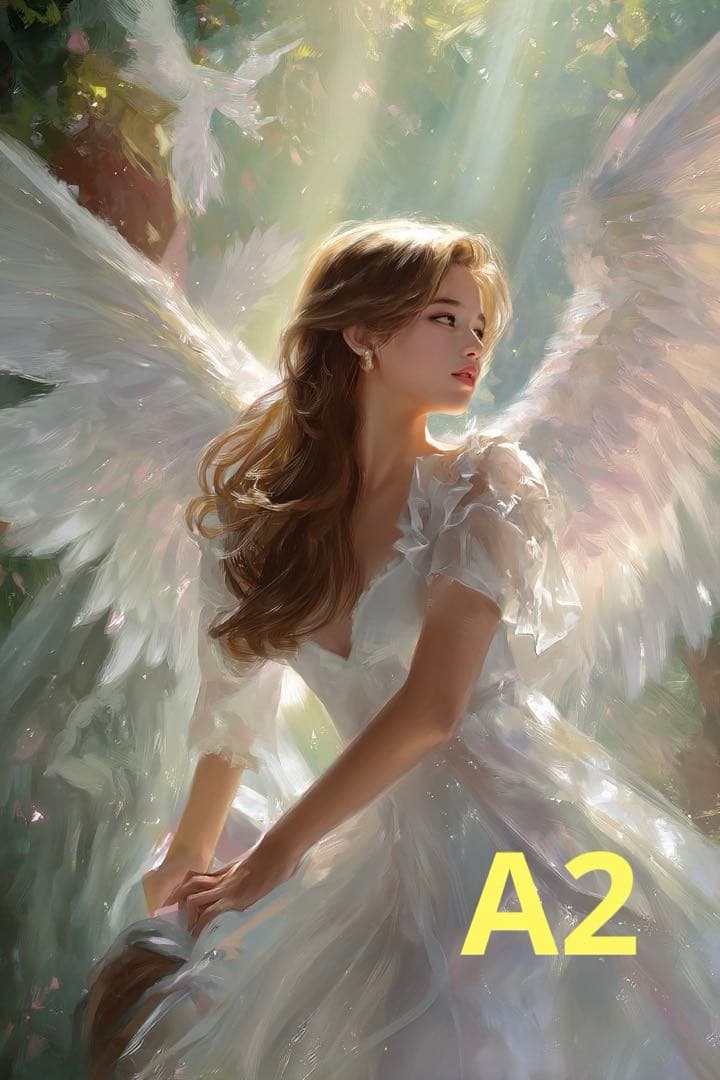 A2サイズ2点　守護✨天使・エンジェル✨No.253 【あかねこのはさま専用】