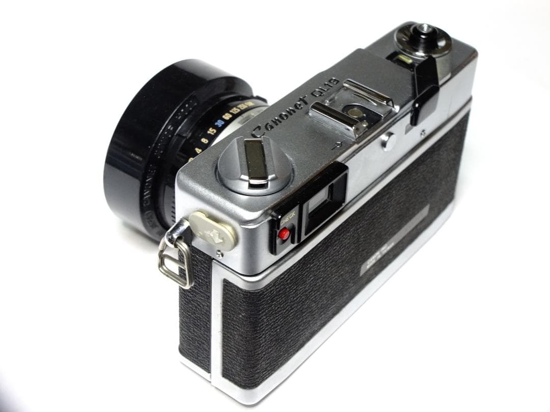 【実写確認整備品】ニューキャノネットQL19G-Ⅲ／CANON LENSf1.9