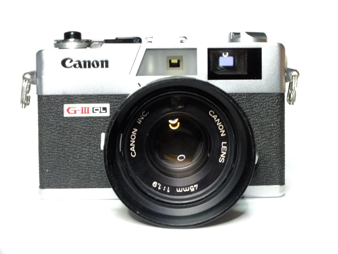 【実写確認整備品】ニューキャノネットQL19G-Ⅲ／CANON LENSf1.9