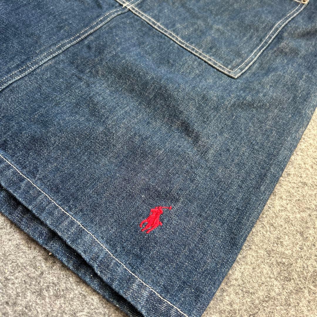タグ付き未使用　ラルフローレン　ソムリエエプロン　ローレンデニム