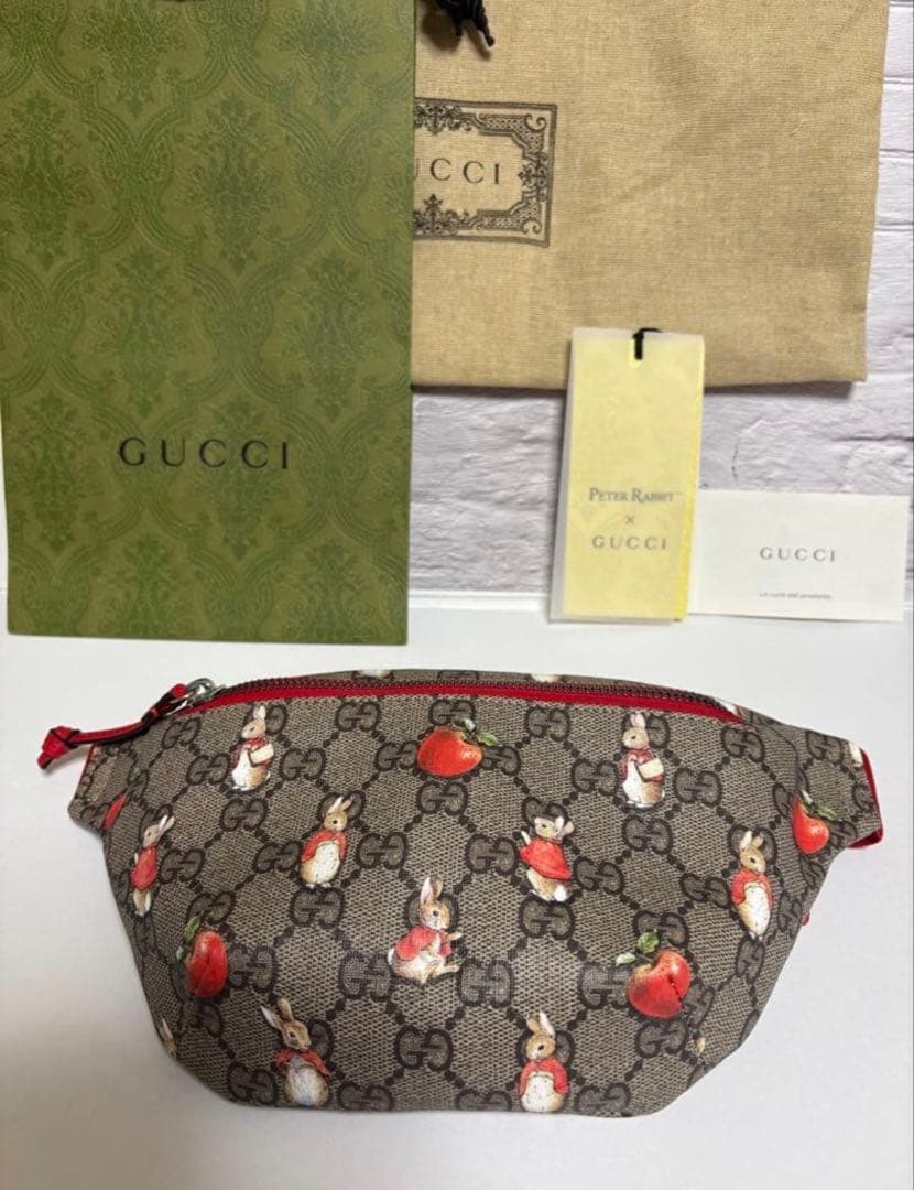 GUCCI グッチ ピーターラビット コラボ ボディバッグ/ ウエストバッグ