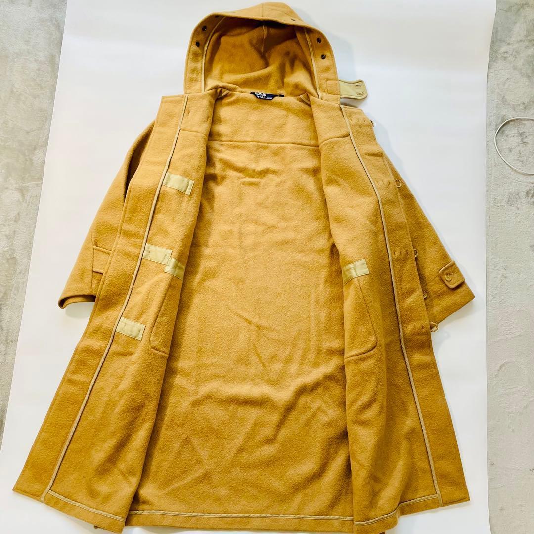 ポロラルフローレン ダッフルコート キャメル L オンワード樫山 ヴィンテージ