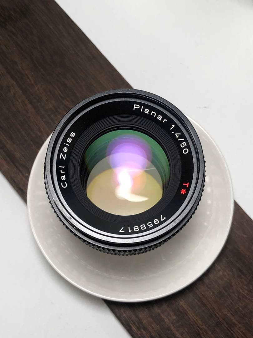 レンズ(単焦点) Carl Zeiss planar 50mm f1.4