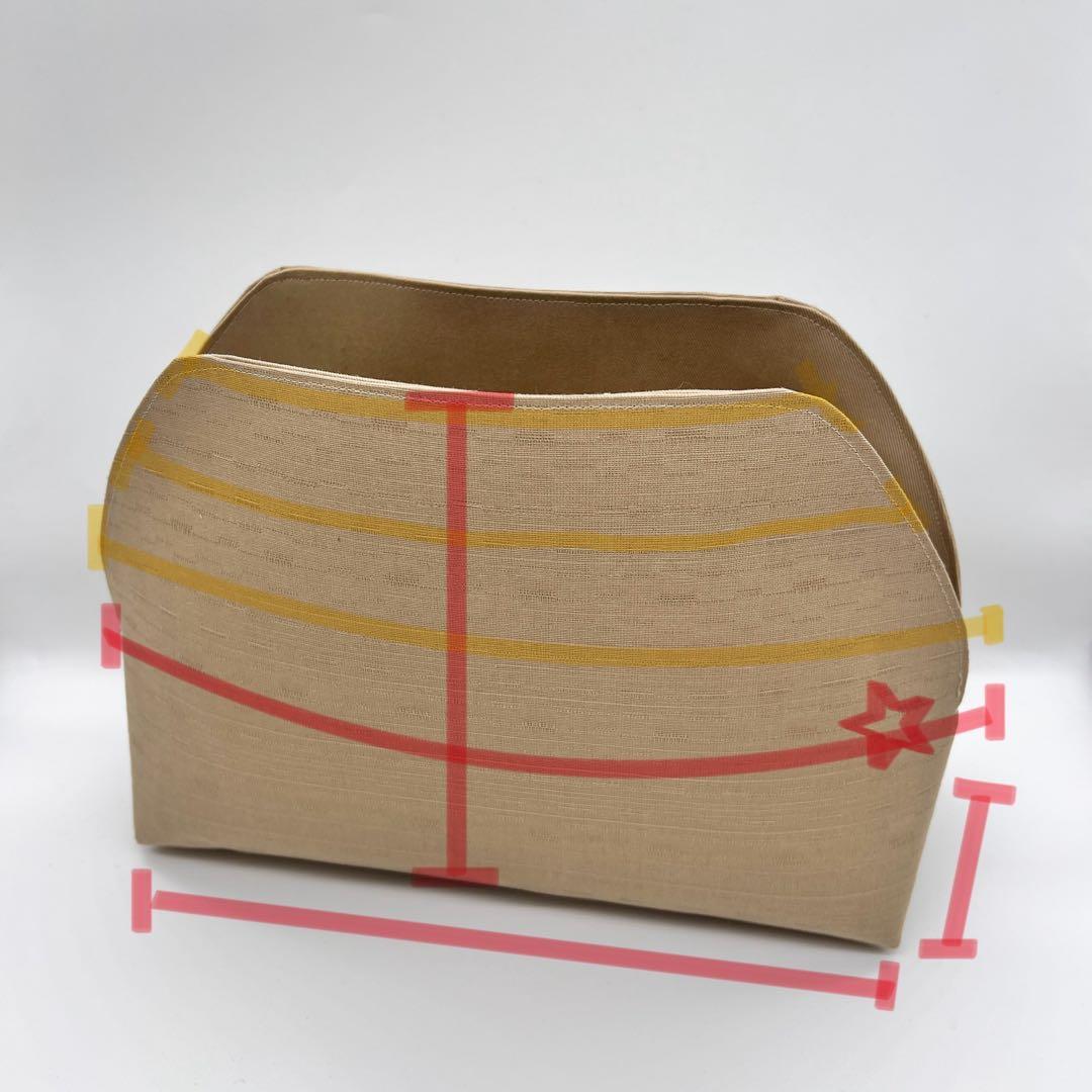 ここ/ヴァンドームミニ用インナーバッグ/バッグインバッグ