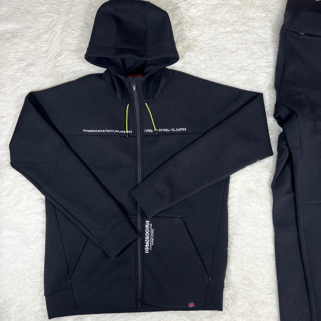 ニューバランスゴルフ セットアップ ジップアップ パーカー スウェット パンツ