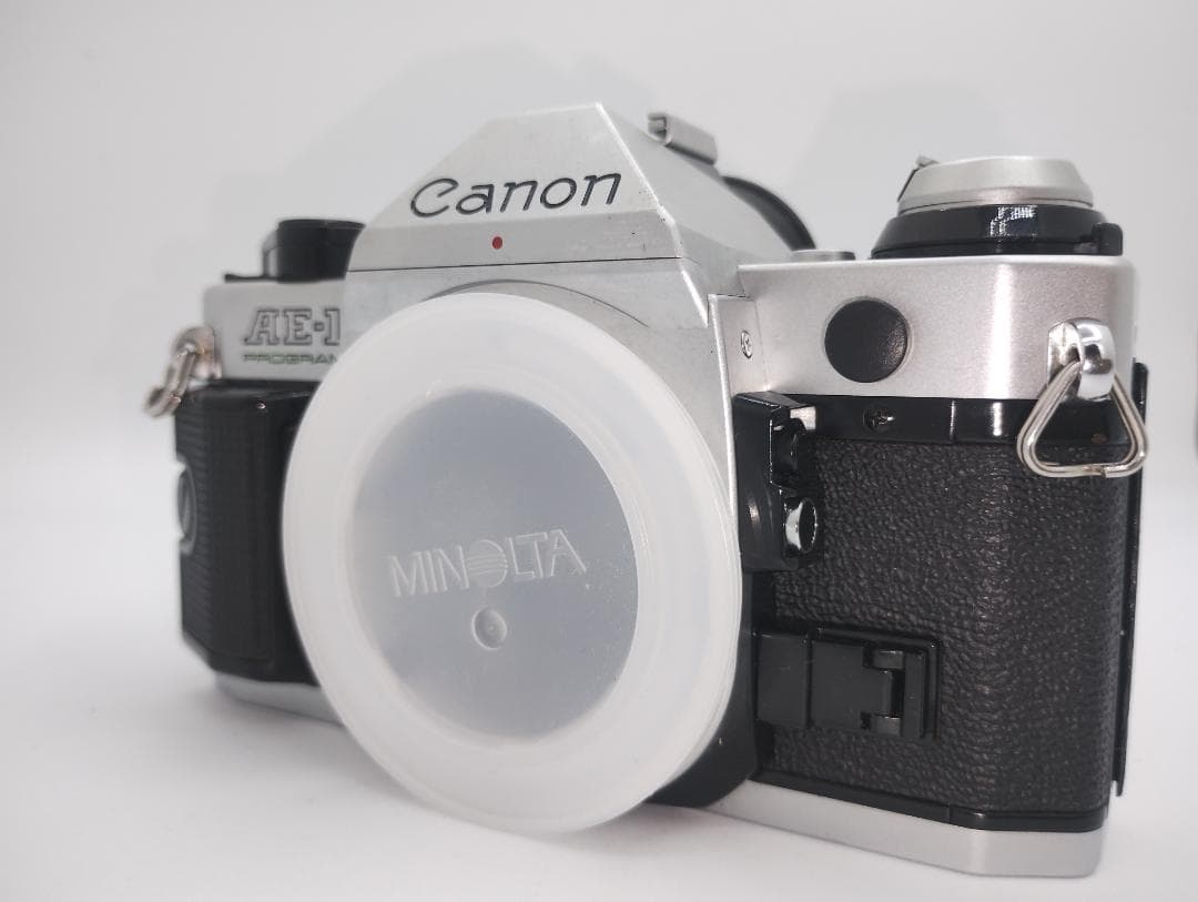 【外観美品】Canon AE-1 PROGRAM シルバー ボディ 難あり