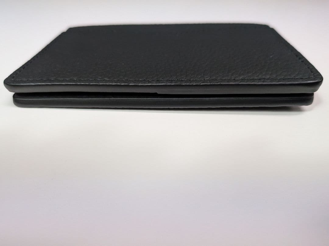 【美品】ルイヴィトン アエログラム オーガナイザー ドゥ ポッシュ 二つ折り 黒