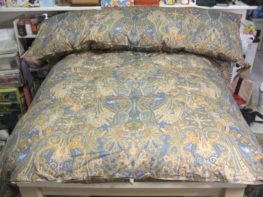 新品【六つ星】ブラック ＊フランス産９５％＊１，２増量＊二層式高級羽毛布団ＳＢ