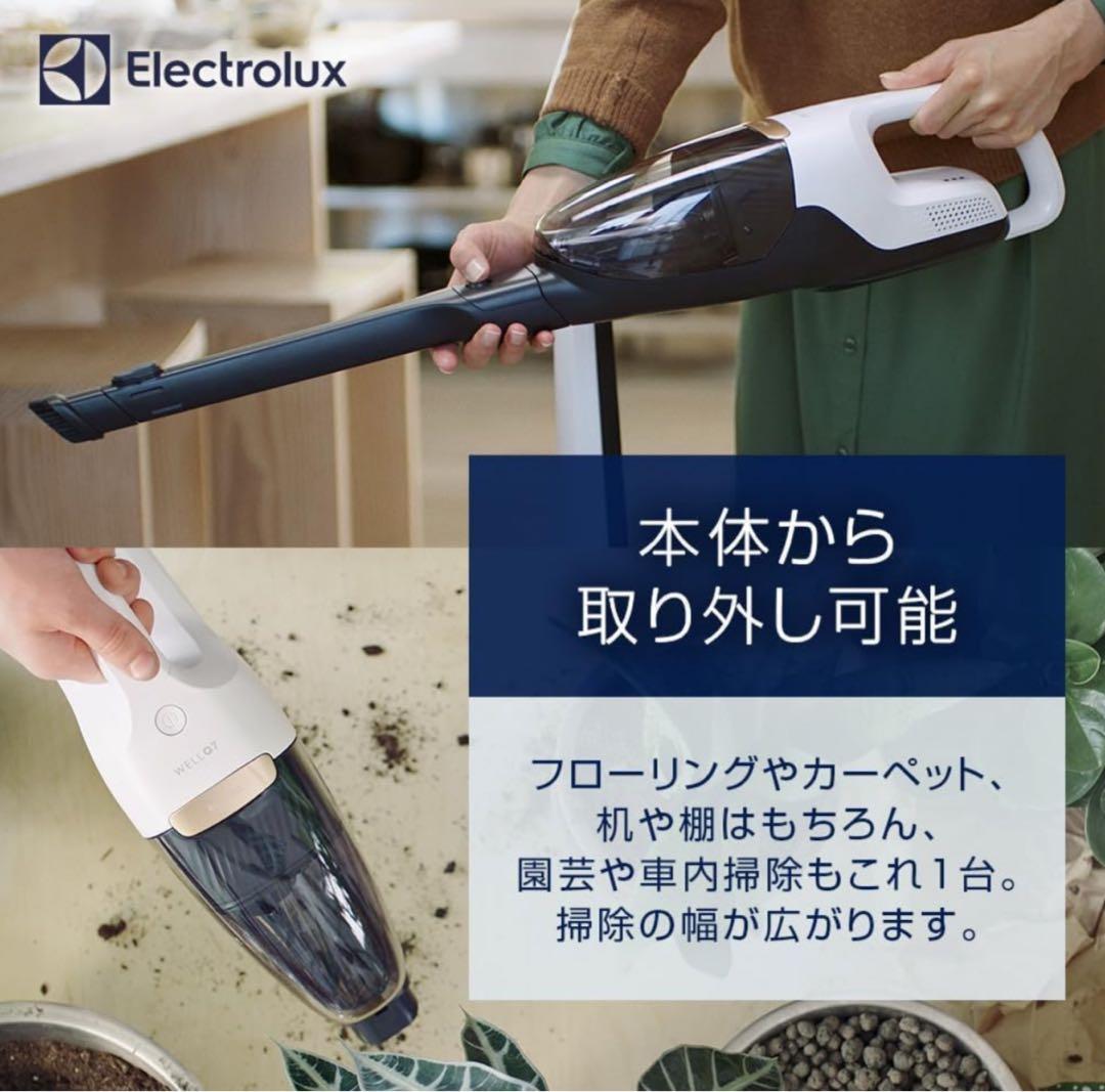 エレクトロラックス 掃除機 コードレス グラニットグレー WQ61-1OGG