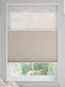 未使用　ハニカムシェード　シアーライトグレージュ　165×220