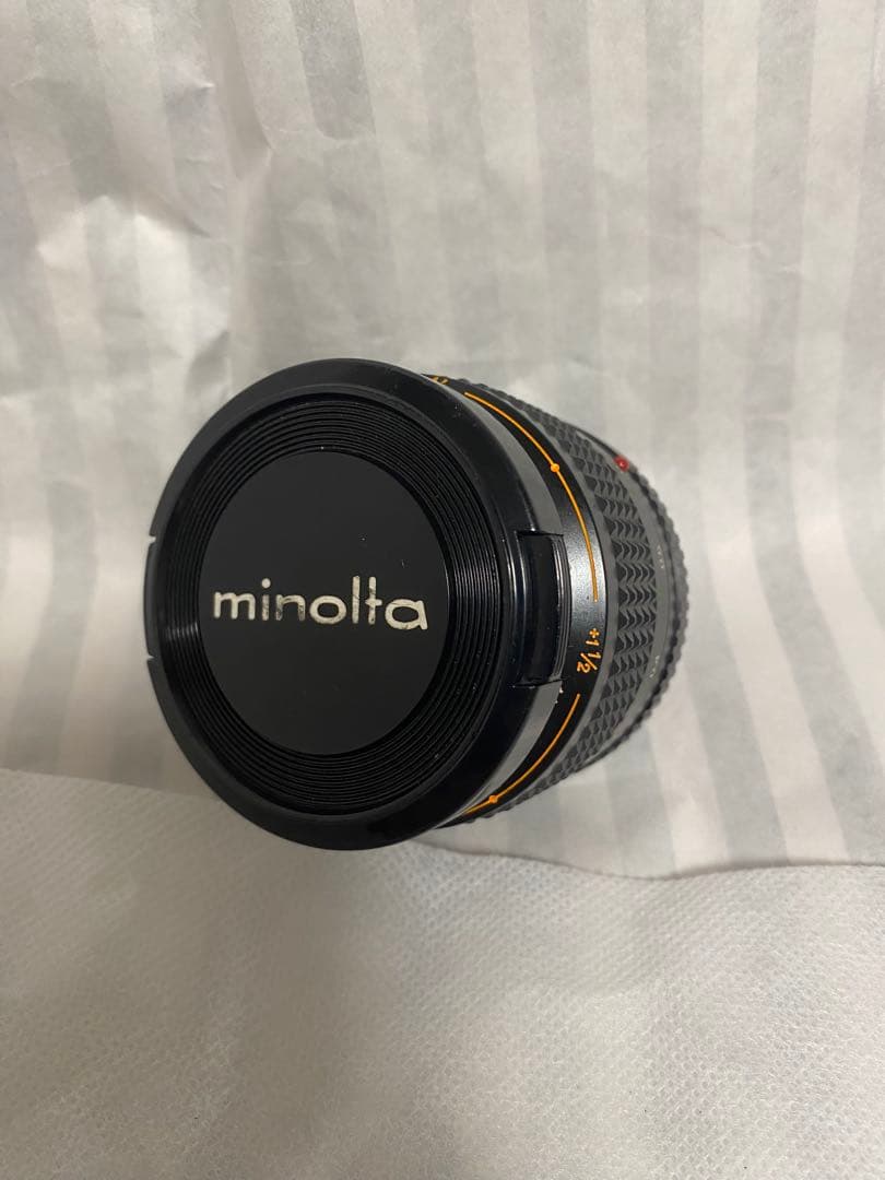 n*n様 MINOLTA ミノルタ XD レンズ(MD 50/3.5)付き