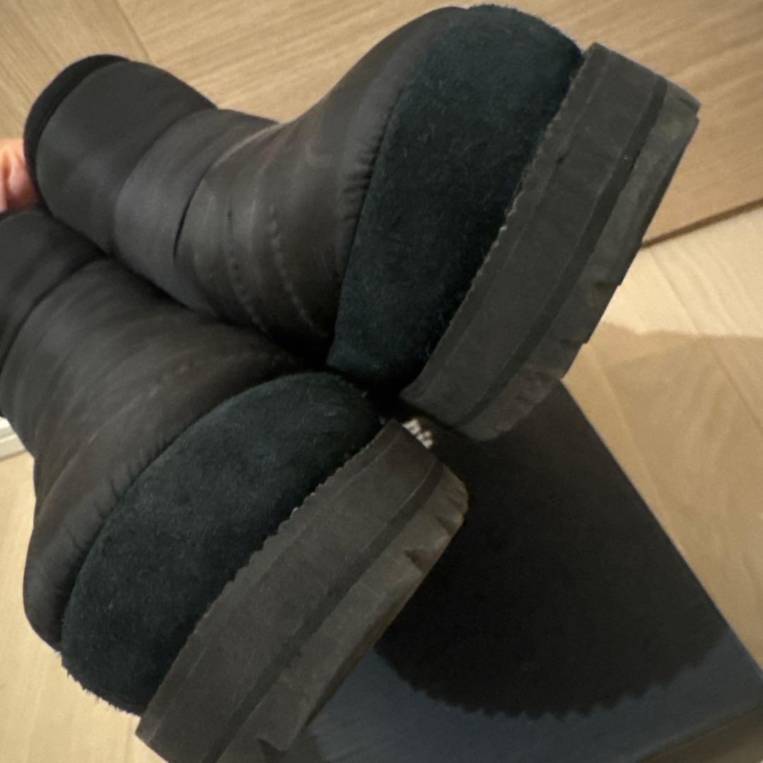 UGG 防水スエードショートブーツ ブラック