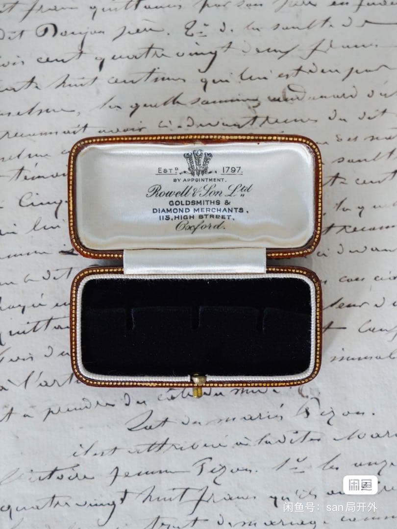 Rowell & Son Ltd. ジュエリーケース　アンティーク