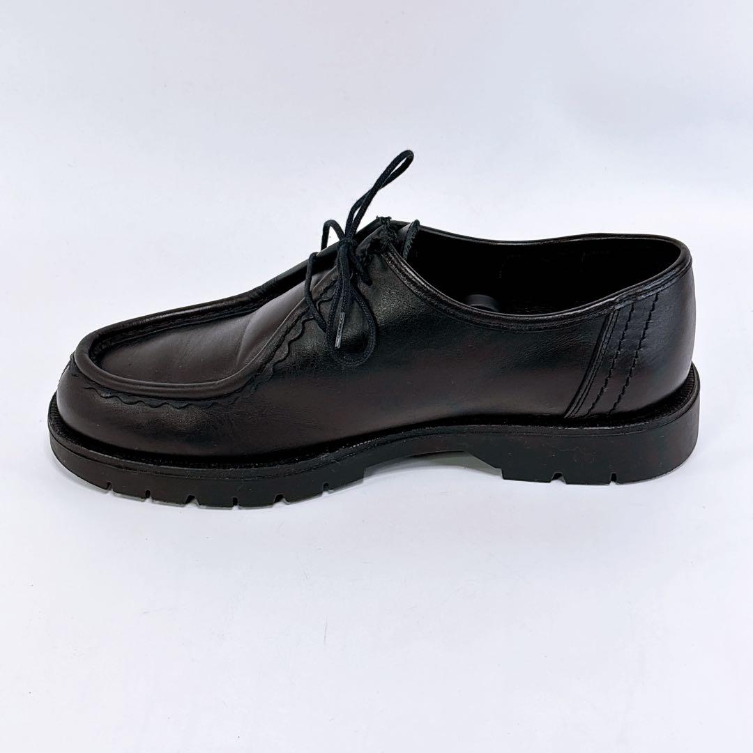 【美品】KLEMAN PADROR チロリアンシューズ 43 黒 レザー