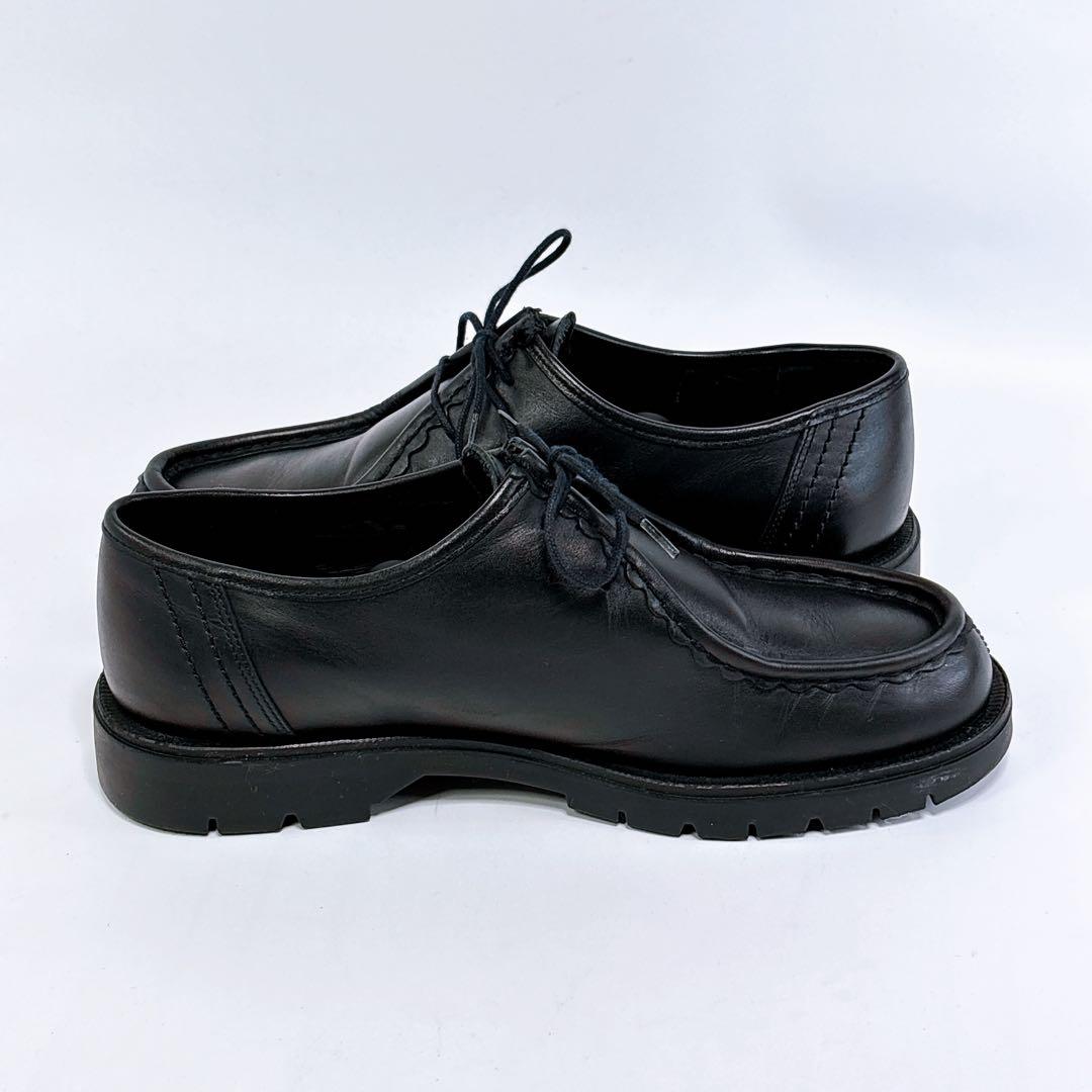 【美品】KLEMAN PADROR チロリアンシューズ 43 黒 レザー