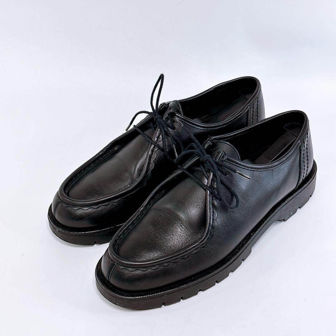 【美品】KLEMAN PADROR チロリアンシューズ 43 黒 レザー