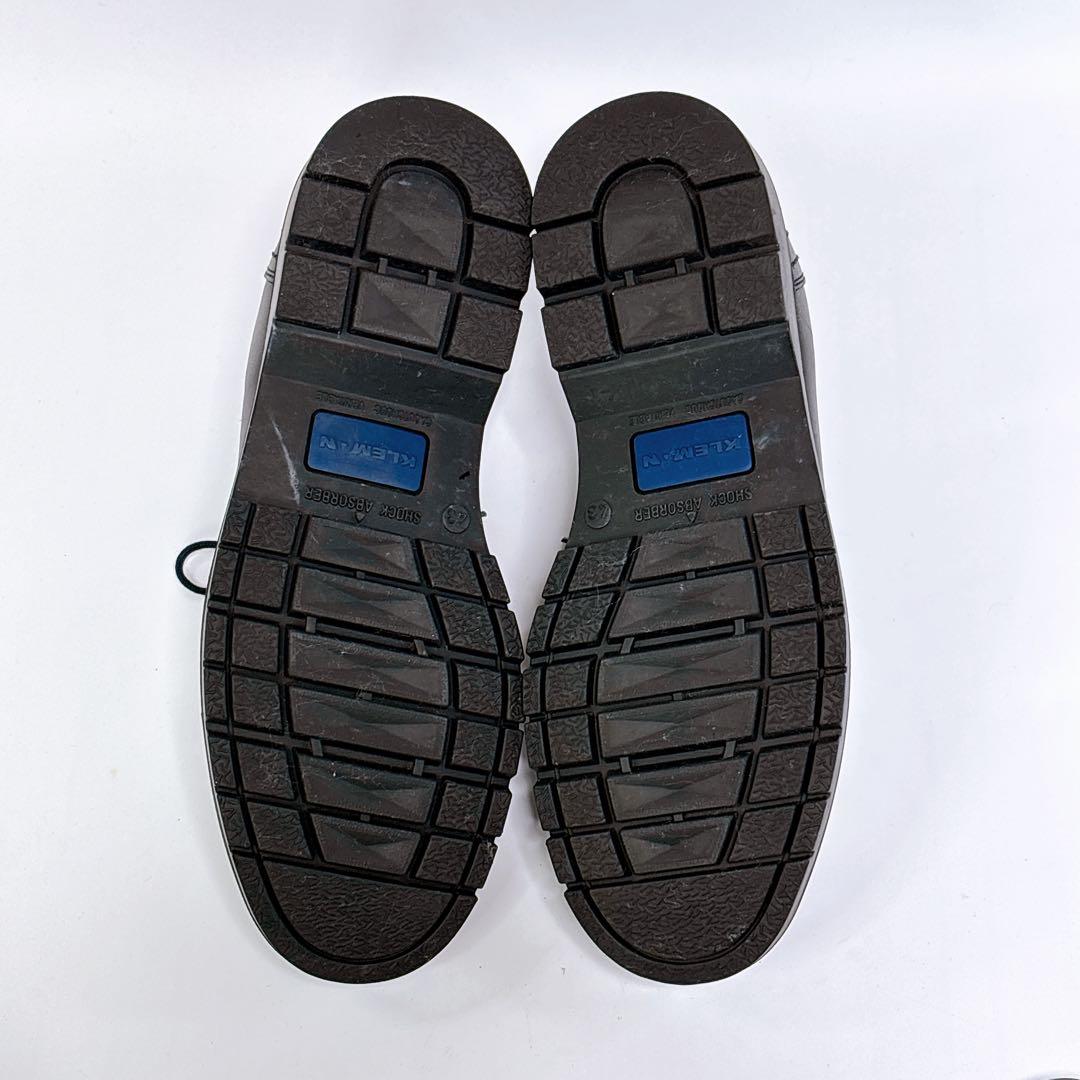 【美品】KLEMAN PADROR チロリアンシューズ 43 黒 レザー