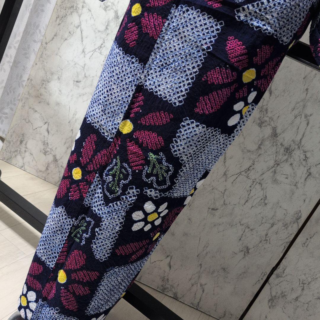 kappo様ご購入高級有松絞り　大人チャーミングな浴衣　美品