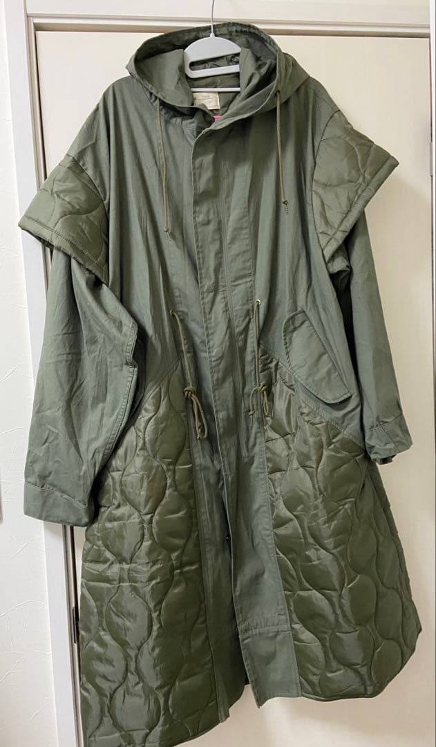 77circa モッズコート　再構築キルティングコート　一度のみ着用♡美品♡