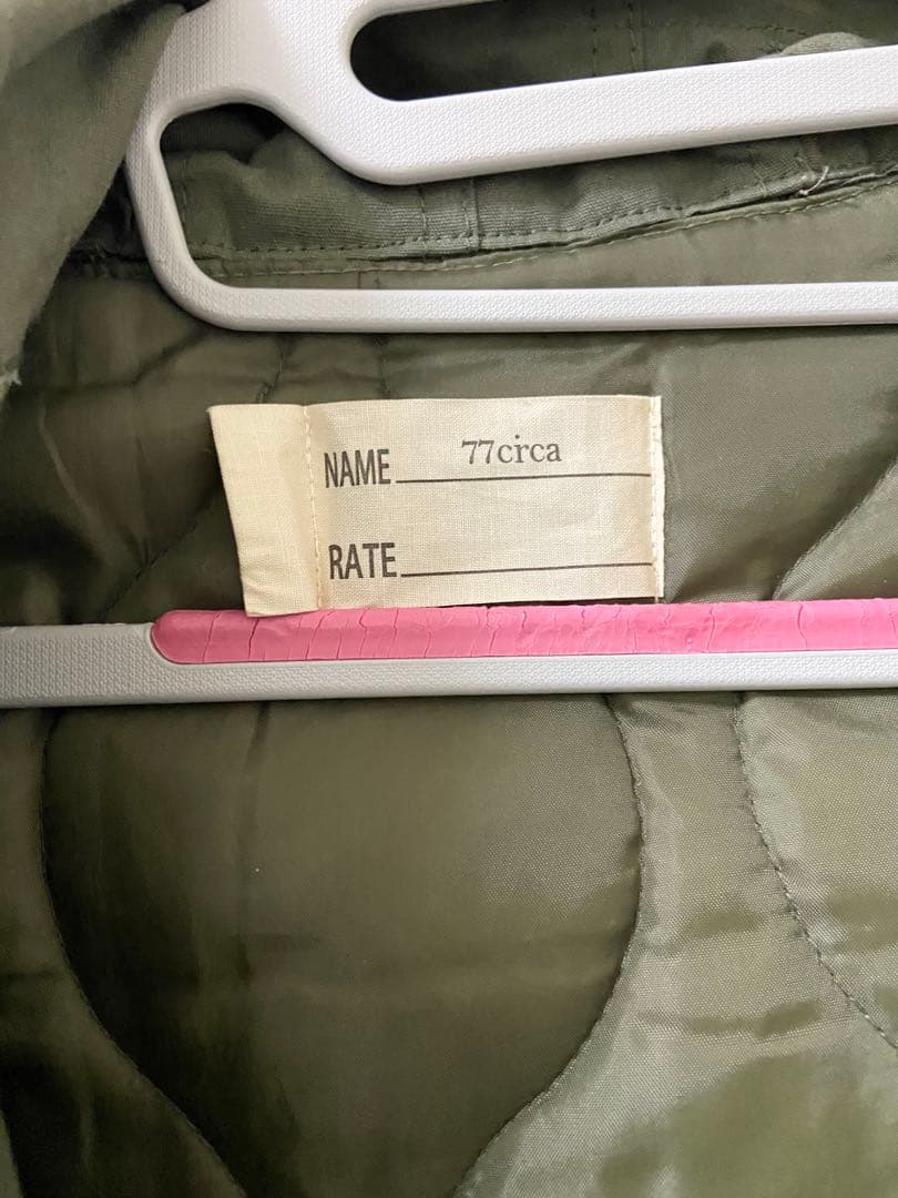 77circa モッズコート　再構築キルティングコート　一度のみ着用♡美品♡