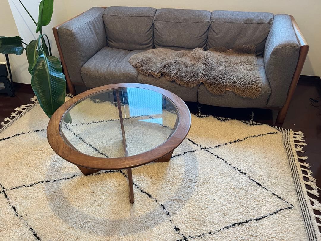 モロッコ ベニワレン ラグ 極上天然ウール100% 160 x 240 x 3