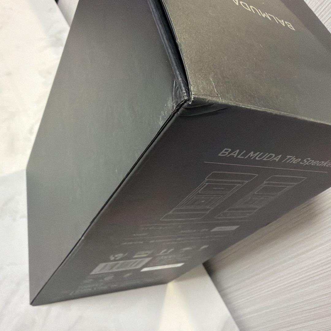 【ほぼ未使用】BALMUDA The Speaker ブラック 箱付き