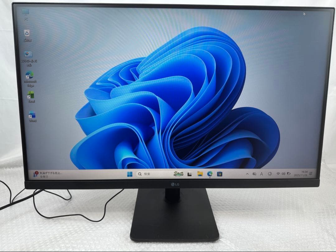 LG 27MP400-B 27インチモニター　PS4対応 2023年製