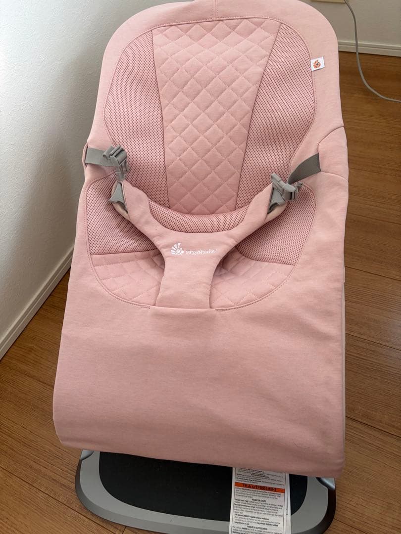 【都内引き取り限定】ベビーベッド•ベビー布団•バウンサー　3点セット