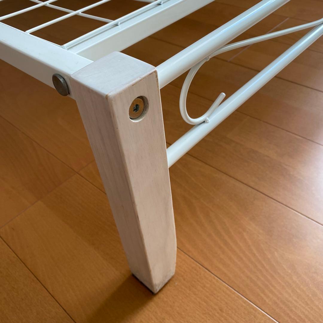 ニトリ　アイアンフレーム　ベッド　シングルベッド