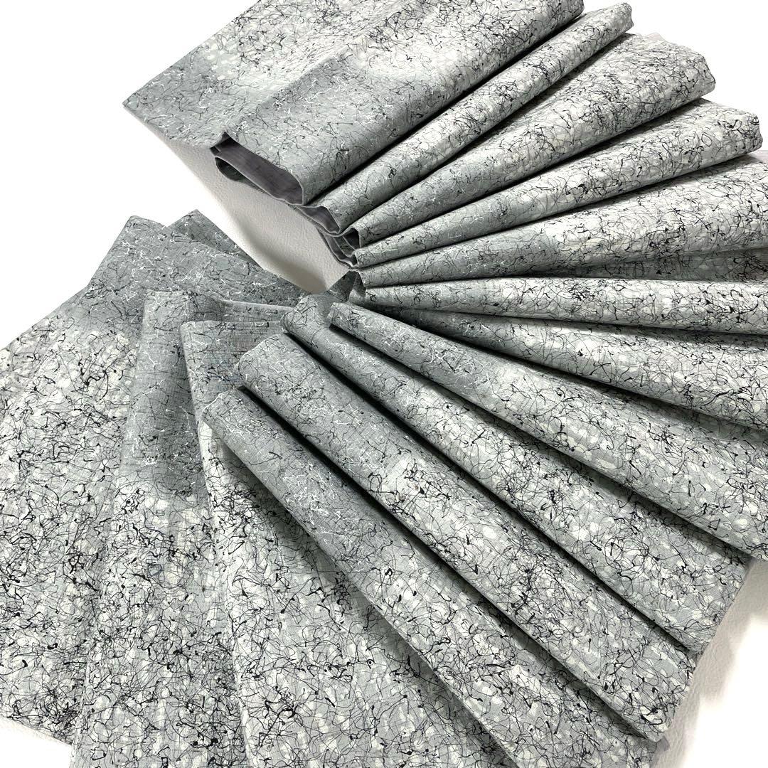 帯5025 ●小千谷織物 ぜんまい紬 高級 正絹 全通 袋帯