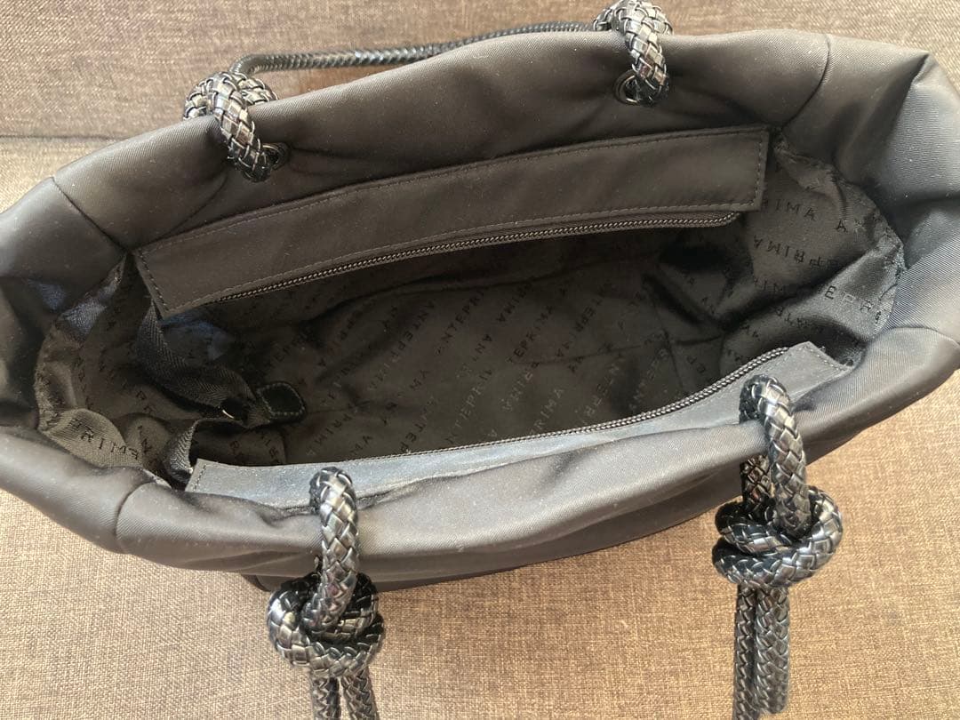 アンテプリマ　ノットハンドル　ナイロン　トートバッグ