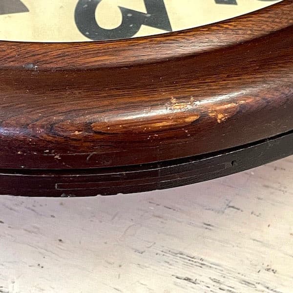 昭和レトロ　AICHITOKEI ビンテージ　かけ時計　ゼンマイ式　柱時計