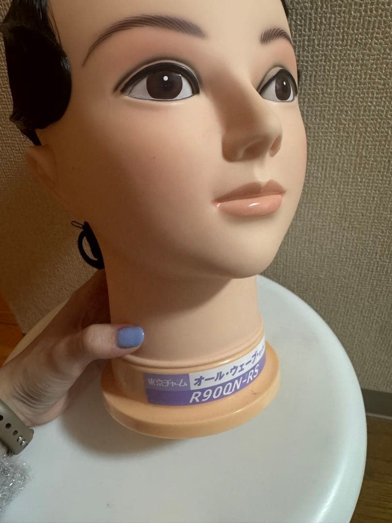 美容師国家試験合格オールウェーブウィッグ