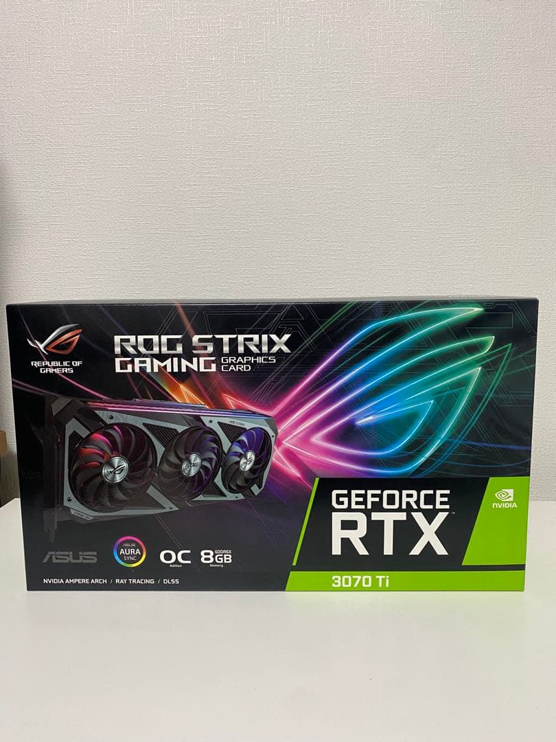 グラフィックボード・グラボ・ビデオカード ROG STRIX GeForce RTX3070ti