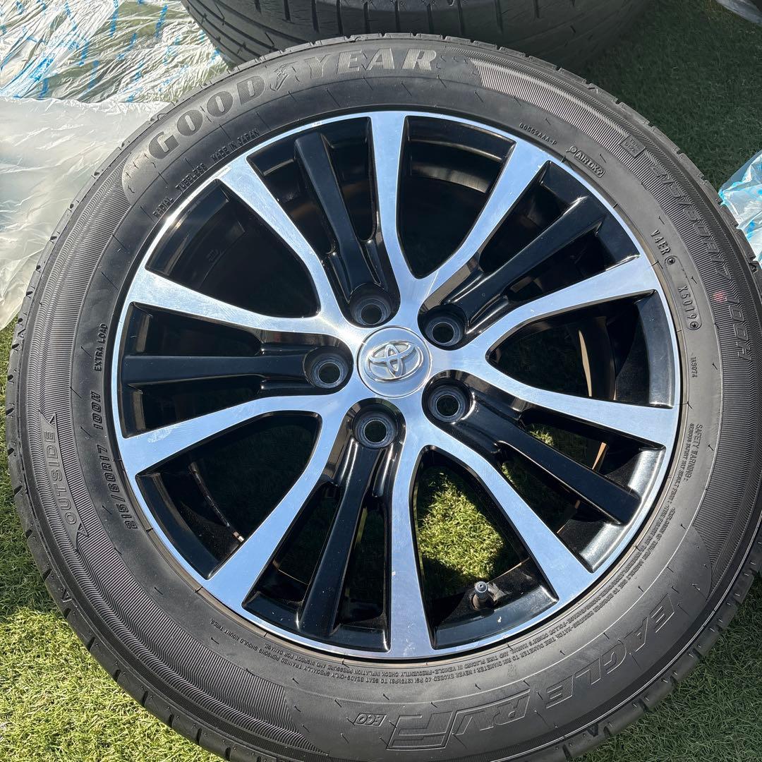 エスティマハイブリット　純正17インチホイール