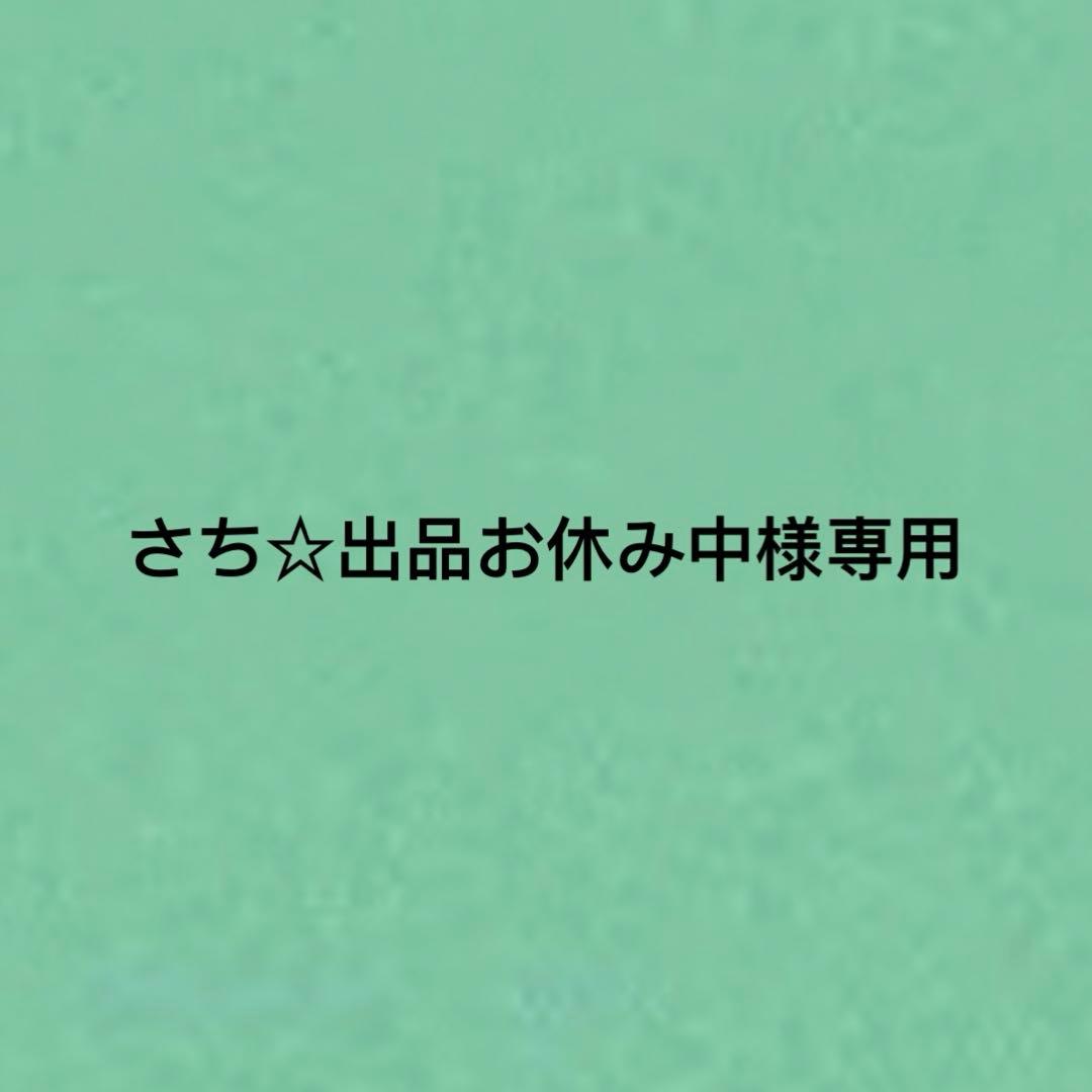 さち☆出品お休み中