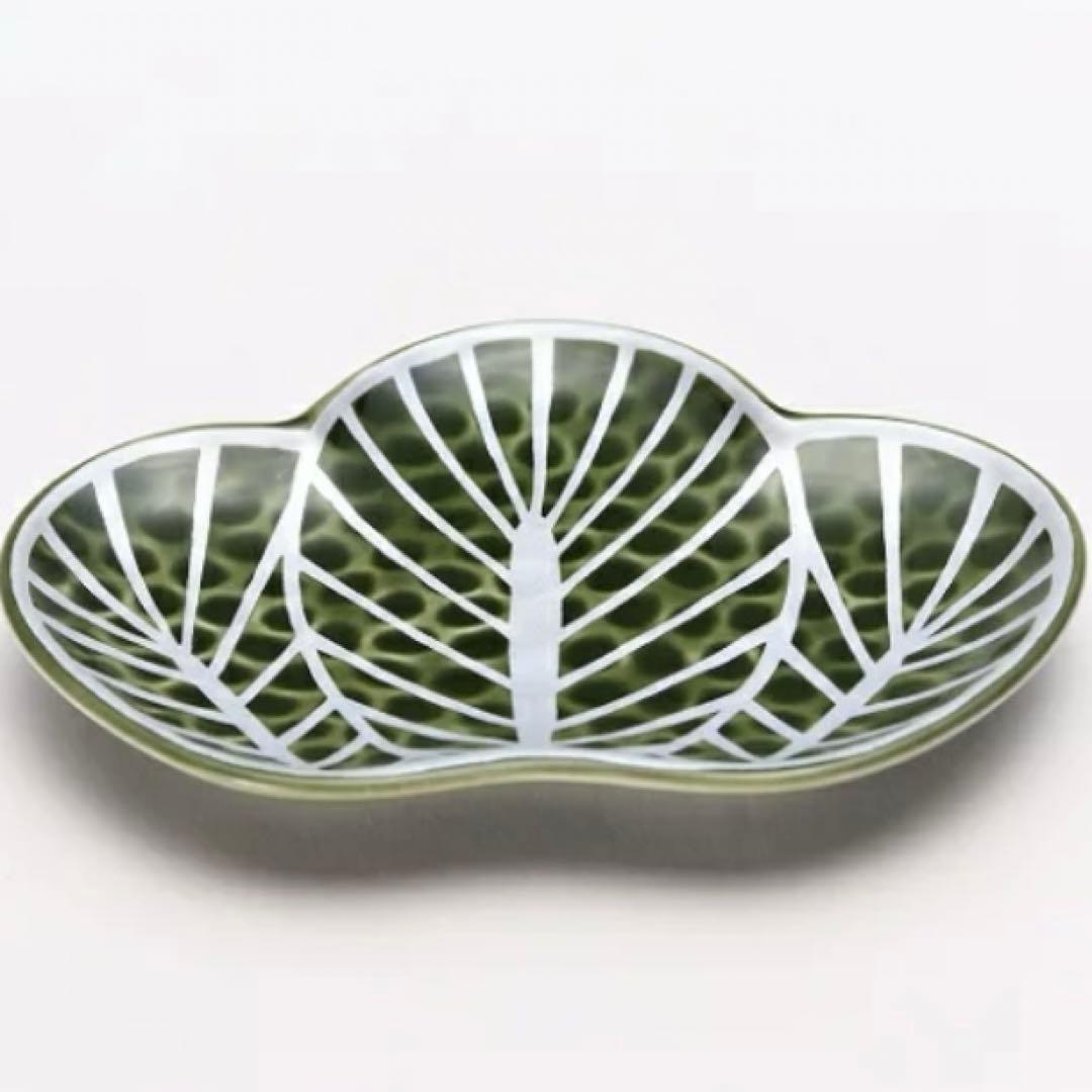 【新品】【大人気】有田焼幸楽窯　錦茶緑銀銘々皿　　　　 縁起物