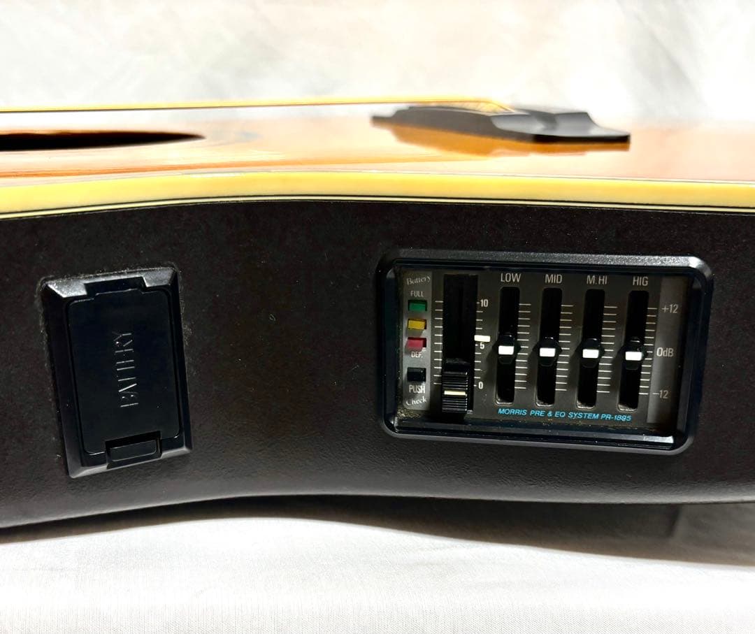 【新品弦張替済】Morris エレアコ TC-1 CUS