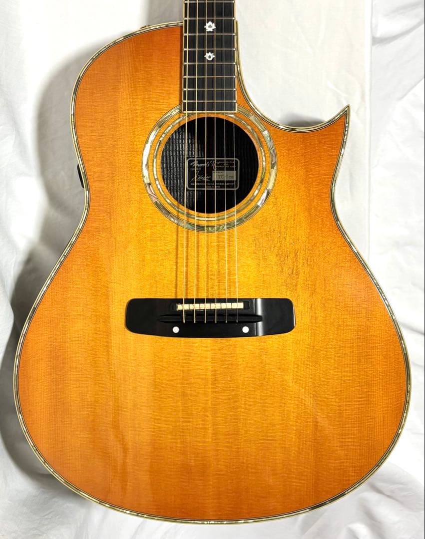 【新品弦張替済】Morris エレアコ TC-1 CUS