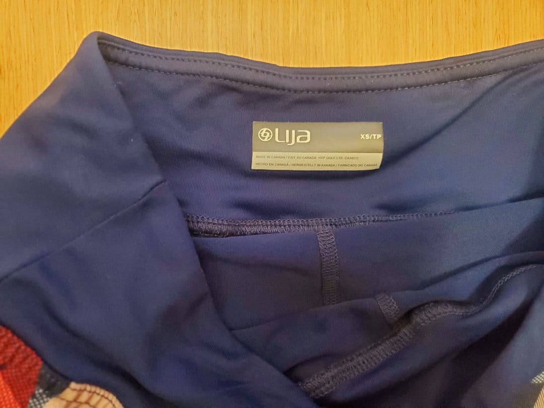 lija長袖S/P&スコートXS上下セット(リージャ) ロゴ入り　S/P　リジャ