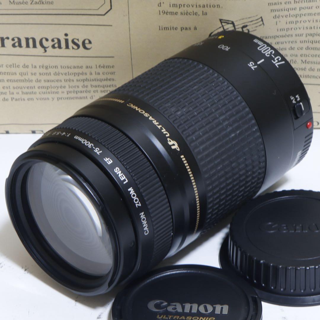 ◇ Kogoro-5565 ◇Canon純正 75-300mm II型 超望遠◇