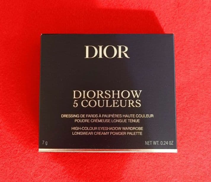 ディオールショウ サンククルール プラムパレード　ホリデー アイシャドウ 912