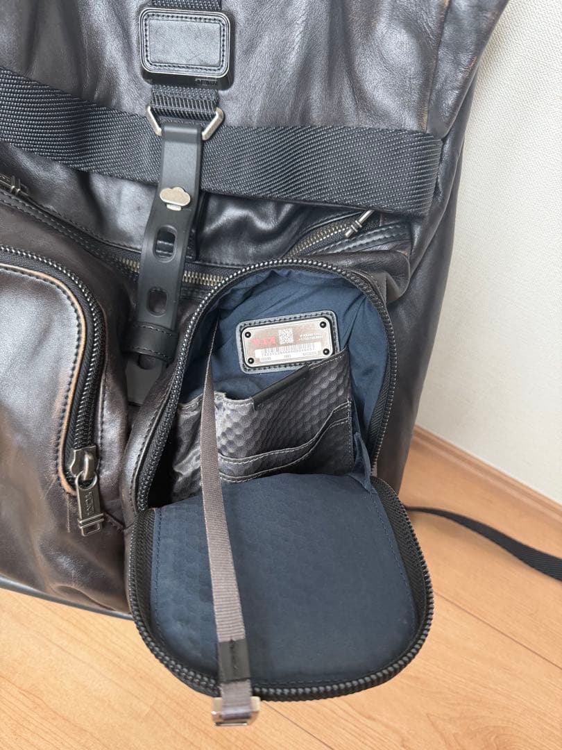 M*e様 【中古】TUMI Alpha Bravo ロンドン オールレザー バッ