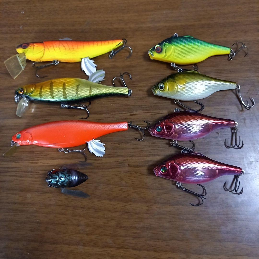 バス釣り引退セット　メガバスルアー 59個BOXセット