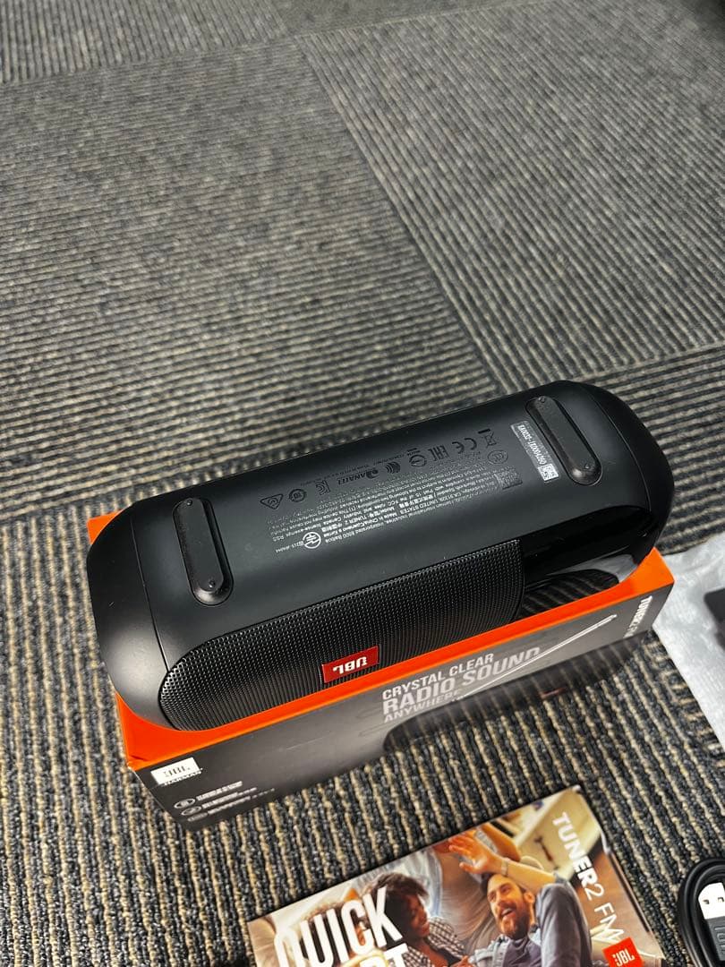 JBL TUNER 2 FM ブラック ワイヤレススピーカー