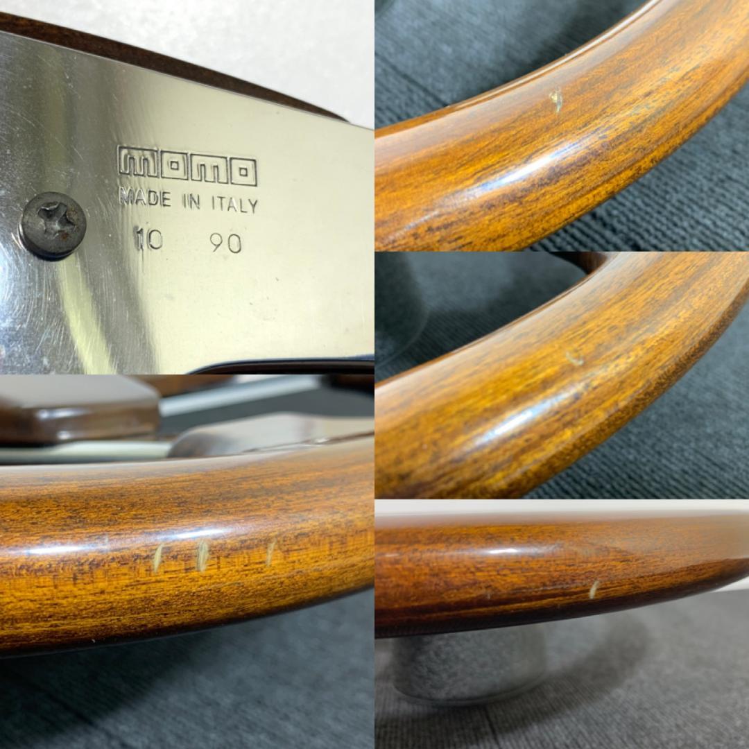 モモ アストラ ウッド ステアリング 36パイ ホーンボタン付 希少 美品