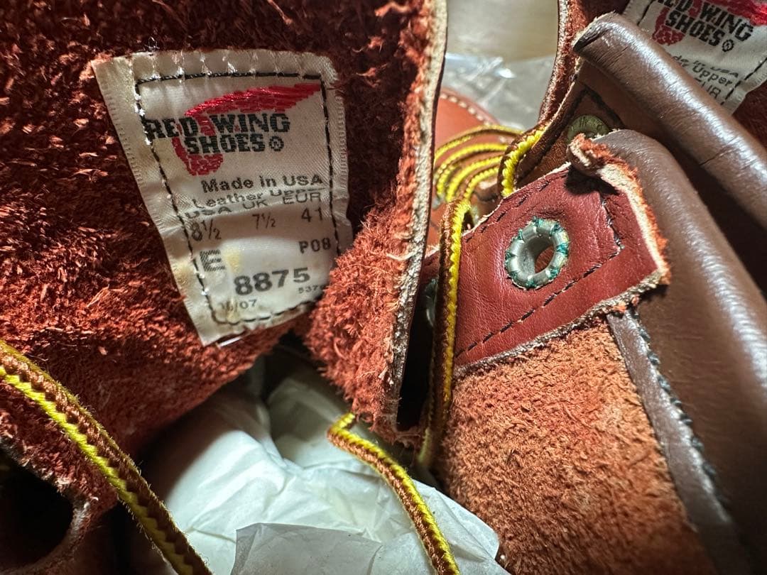 週末限定値下げ‼︎RED WING 8875 ワークブーツ
