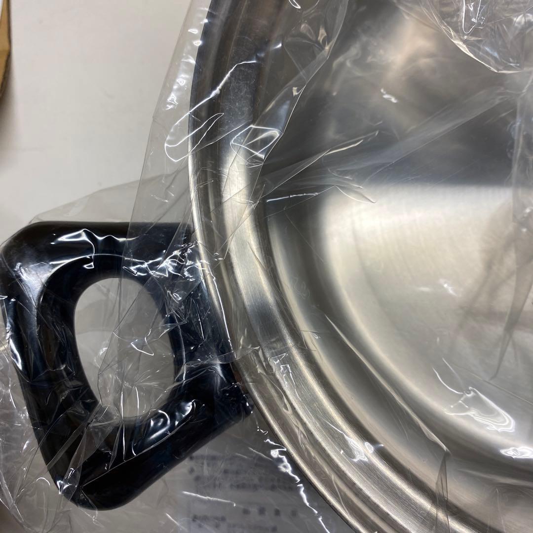 ABC Cooking Studioステンレス18-10 両手鍋　新品